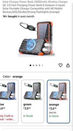 Solar charger powerbank