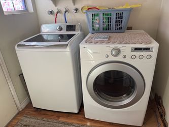 Samsung Washer & LG Electric Dryer – $650 for Both