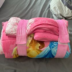 Girls Disney Princess Sleeping Bag 