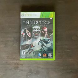 Injustice gods among us Xbox 360