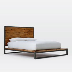 West Elm Platform Queen Bed