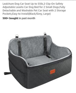 NEW DOG CAR SEAT UPTO 55LBS