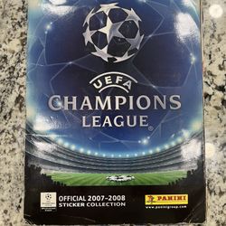 Panini UEFA Champions League 2007-2008 Complete Album 