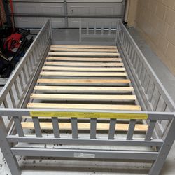 Used Twin Over Full Bed Bunk Bed With Stair