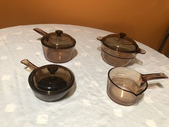Vision 7 Pc  Set Saucepan - 2 Pots - 1 Casserole 