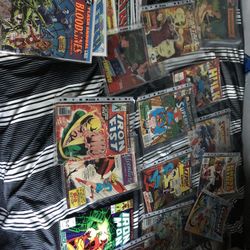 Lot Of Comics Vintage And New Dc And Marvel And More 