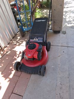 Lawnmower works good $70