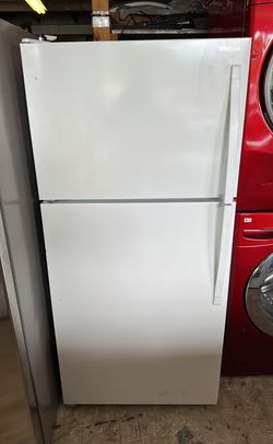 Whirlpool Top Mount White Fridge
