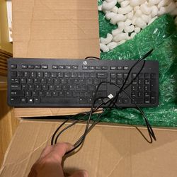 Keyboard  Hp Wired Qty 9 