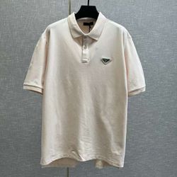 P  Men's  Polo Shirt Beige