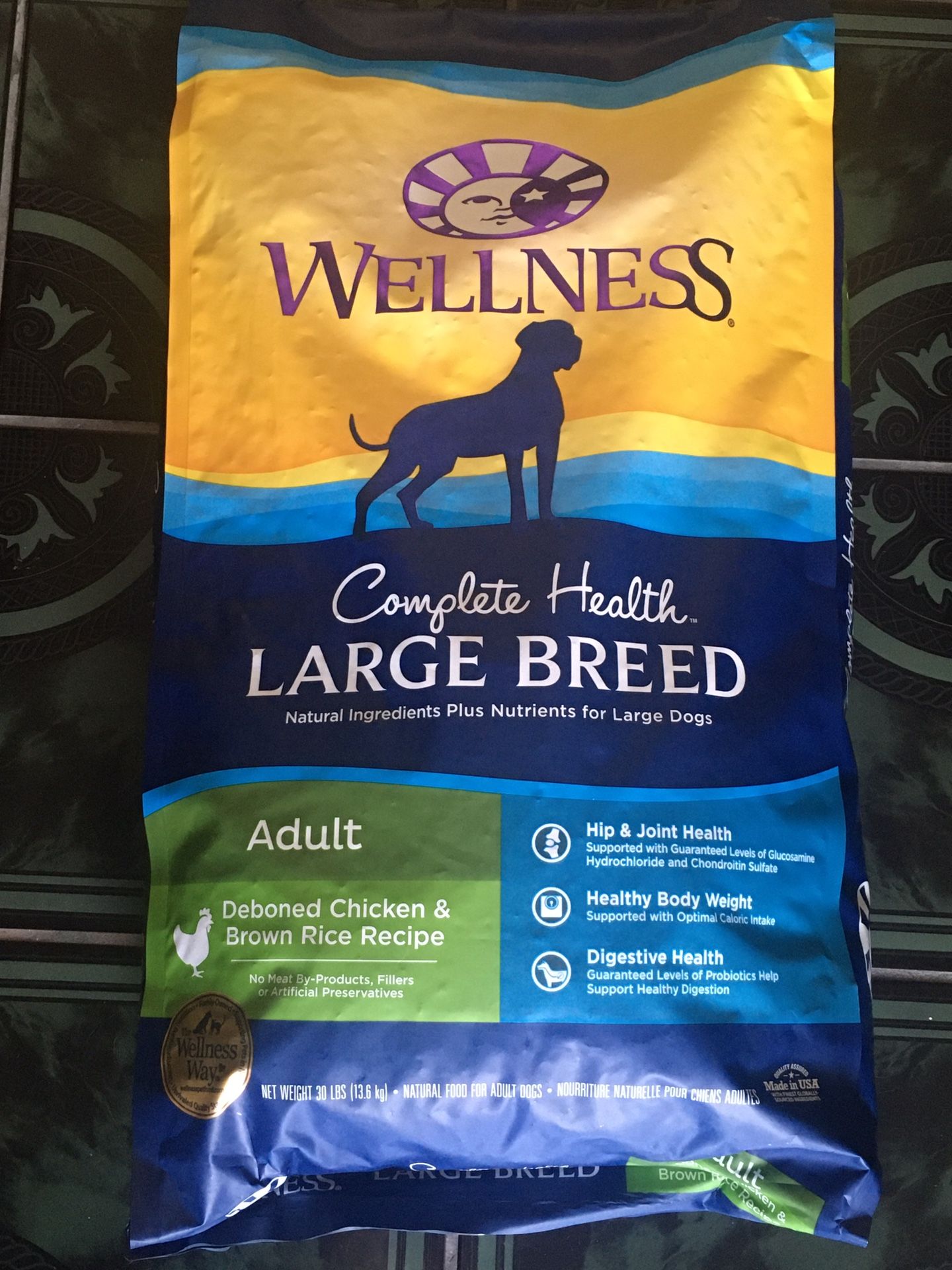 wellness large breed dog food