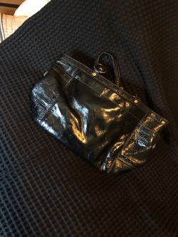 Coach black purse