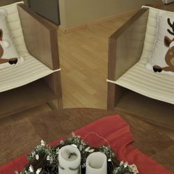 2 Swank Lounge Chairs 