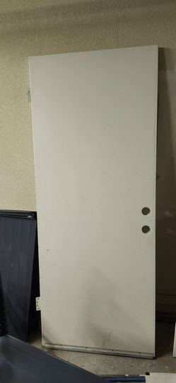 White Side Room Door
