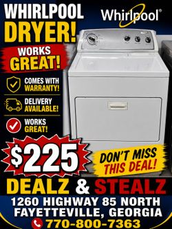 Whirlpool Dryer for Sale