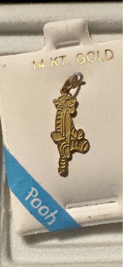 Vintage 14k Gold Disney Tigger Charm
