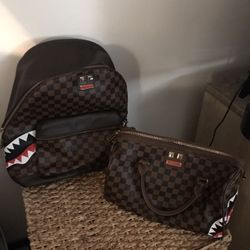 Spray ground Book Bag And Tote bag