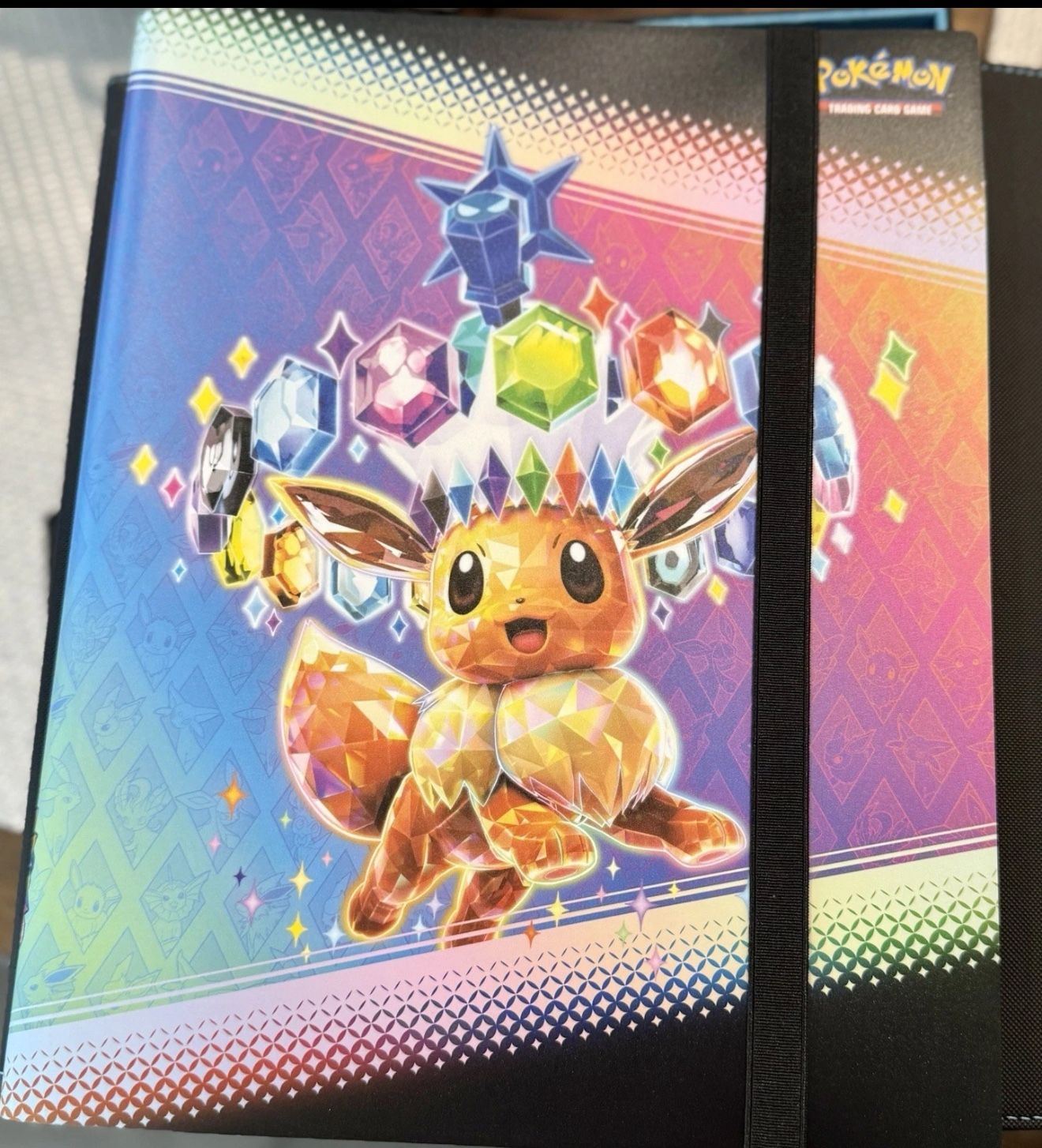 Prismatic Evolutions Binder Collection (BINDER ONLY) Eevee Binder NEW!!