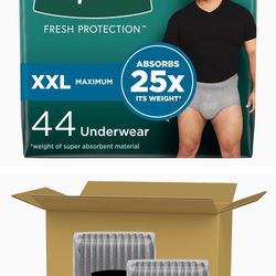 Depends Male Underwear