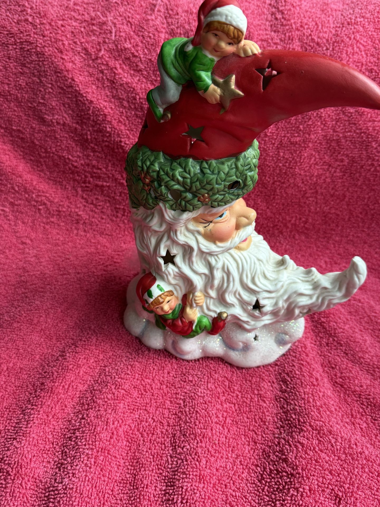 Santa Claus, tea light holder