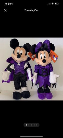 Disney Mickey And Minnie Halloween Greeters