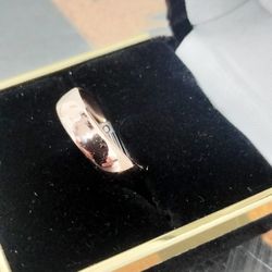 Rose Gold Plain Band 14kt
