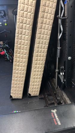 California king box springs and Hollywood frame
