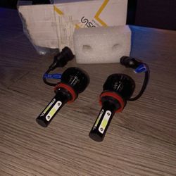 H8, H9, H11 , Blue Ice Fog Lamp Led Lights 6000 Lumes Led