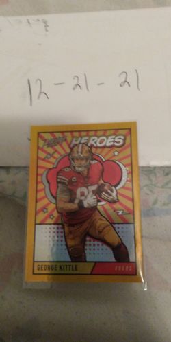 George Kittle Numbered Heroes Card