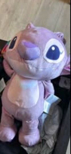 Stitch and Angela plush