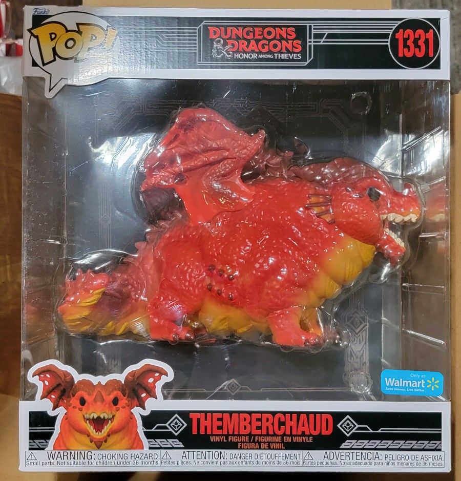 Funko Pop! Dungeons & Dragons Themberchaud 1331 Walmart Exclusive New