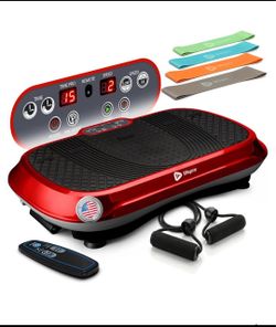 New Other Lifepro Waver Vibration Plate Exercise Machine With 99 Speeds, Red