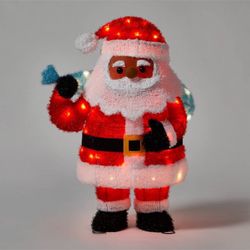 Outdoor Santa Decoration