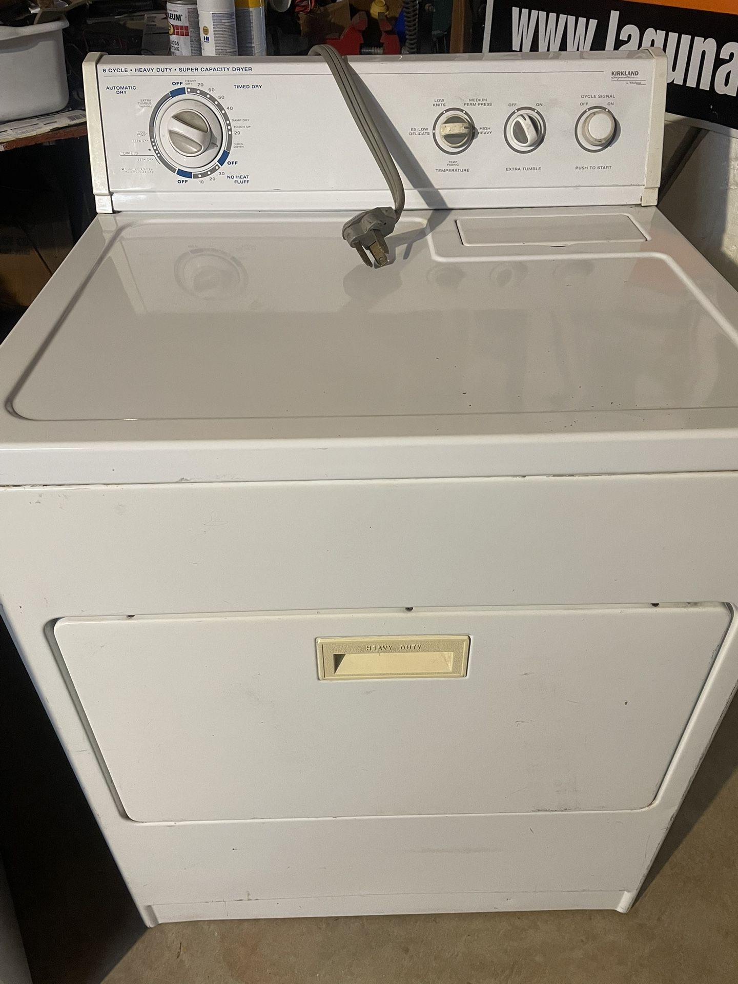 DRYER ELECTRIC/SECADORA ELECTRICA