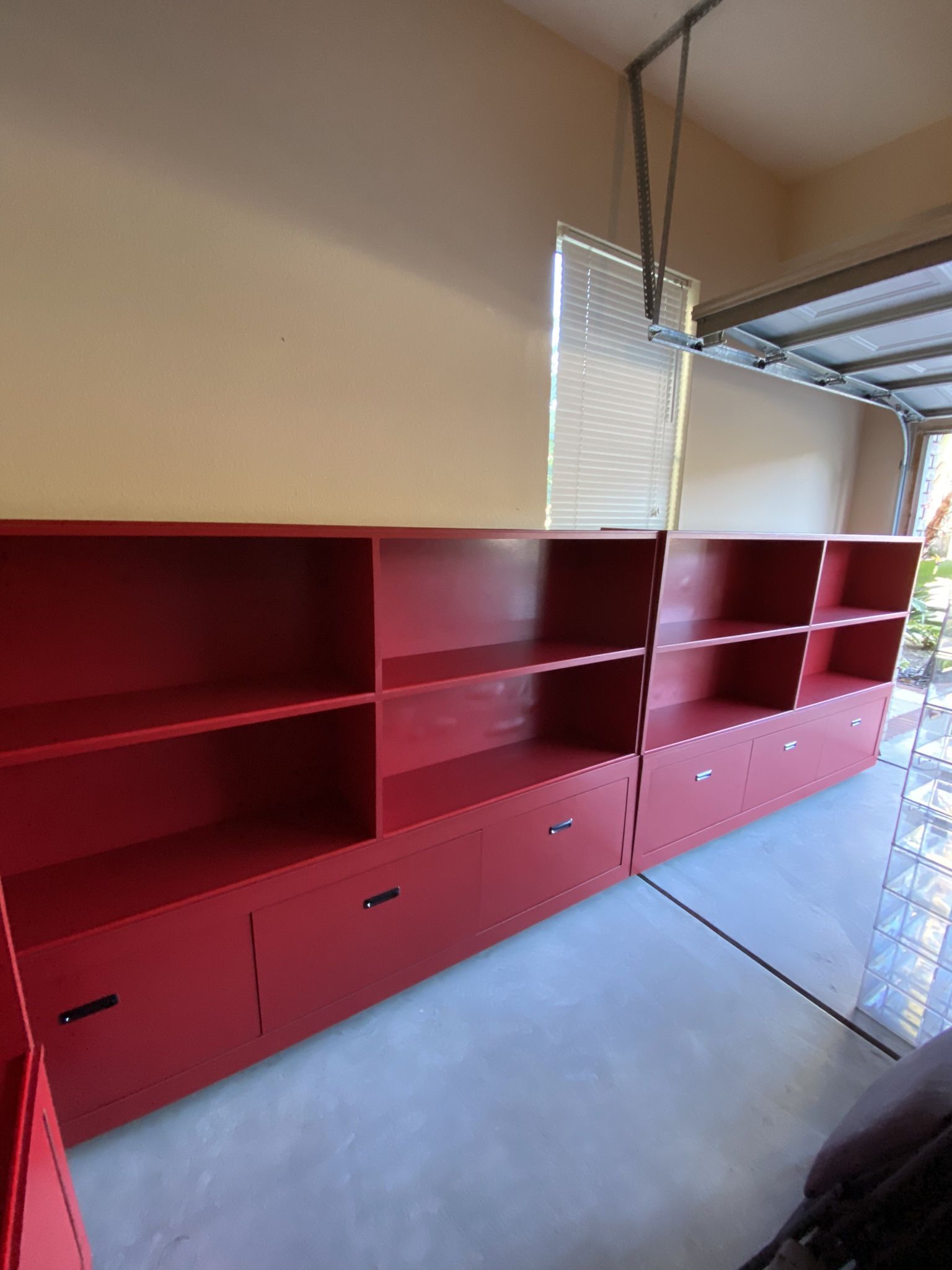 Custom Made Commercial Shelfs and Drawers Cabinets