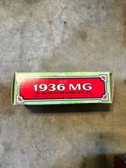 Vintage 1936 MG Avon Bottle