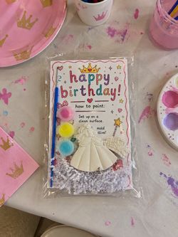 Princess Plaster Painting Kit
