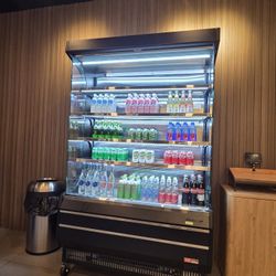 TurboAir Open Fridge