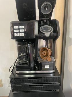 Hamilton Beach FlexBrew Trio 2-Way Coffee Maker & Mind Reader 2-Drawer Pod Drawer