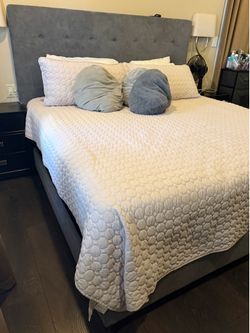 King size bed frame