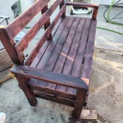 Brand New Cherry Black Bench! Custom Made