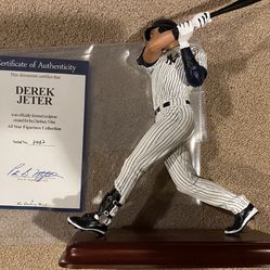 DANBURY MINT YANKEES DEREK JETER SPECIAL LIMITED EDITION STATUE