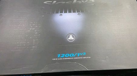 JL AUDIO SLASH SERIES 1200/1v3  Ohms 