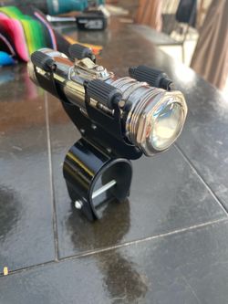 vintage 1920s30s flashlight with column holder chevy accessorie