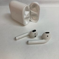 Apple AirPods 2nd Generation Bluetooth Earbuds With Wireless Charging Case