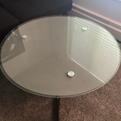 Glass Top Coffee Table