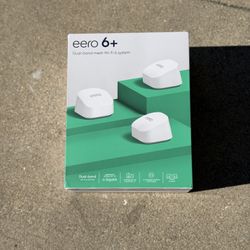 Eero 6+ Dual Band Mesh WiFi 