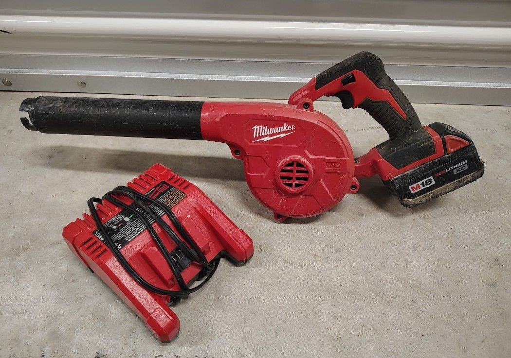 Milwaukee Blower. 18v. $5