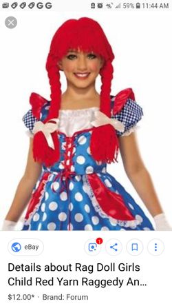 Ragged doll Halloween costume