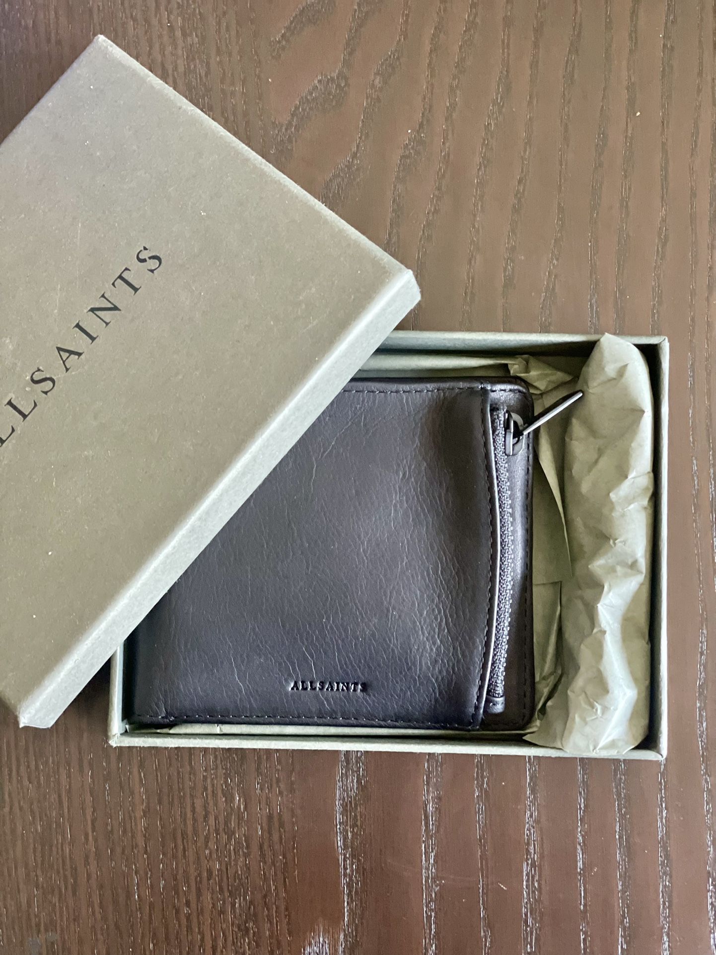 All Saints Wallet - 100% Cow Leather